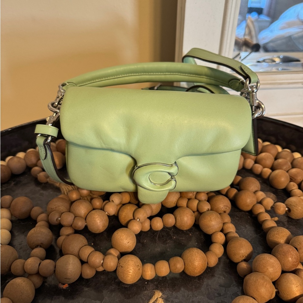 Coach Light Green Mini Bag